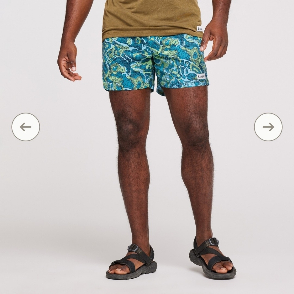 Teal Green Brinco 5" Men's Shorts Sz XL